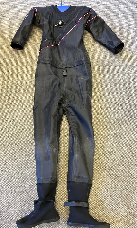 Used Drysuits Womens Small TLS 350 With Zip Seals