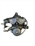 Used Underwater Full Face Mantis Dive Mask with Microphone Interface