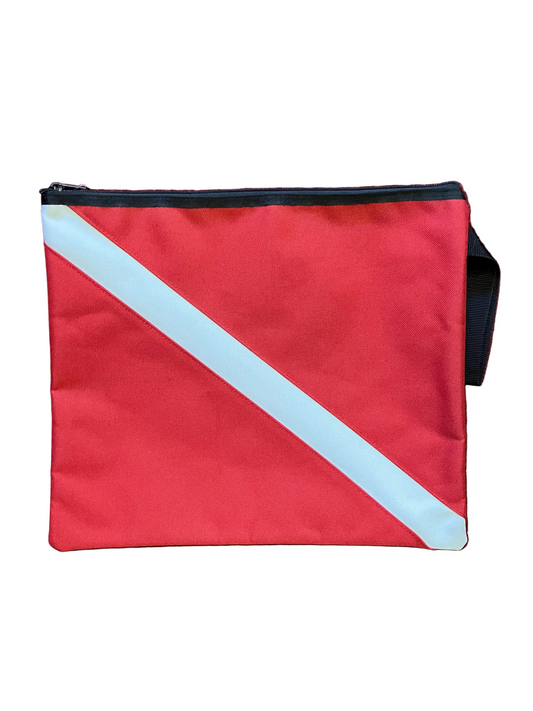 Dive Flag Document Bag with zipper