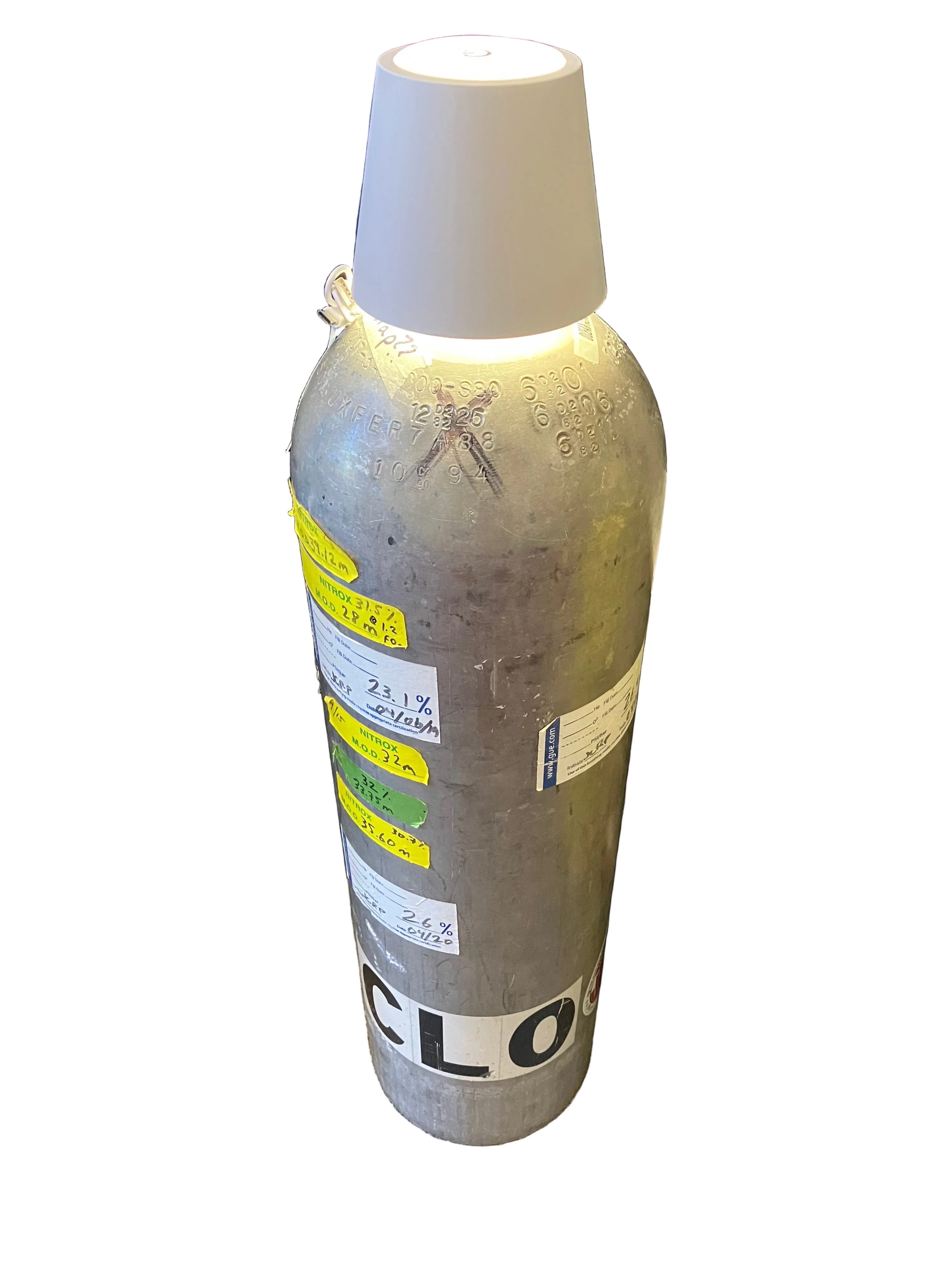 Scuba Tank Lamp - In Store Purchase.