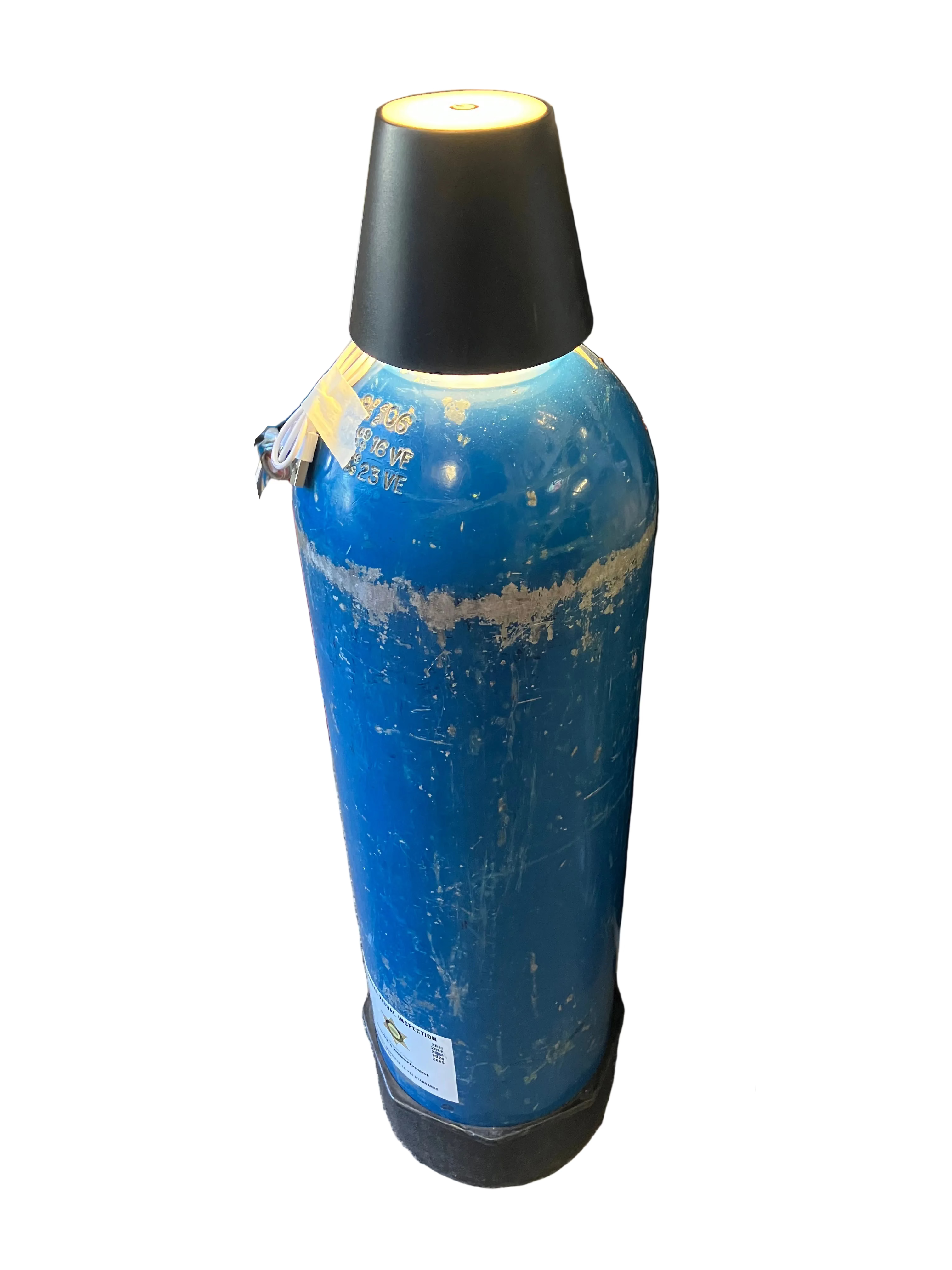 Scuba Tank Lamp - In Store Purchase.
