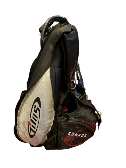 Tilos Armada BCD with integrated weight pockets for Scuba Diving