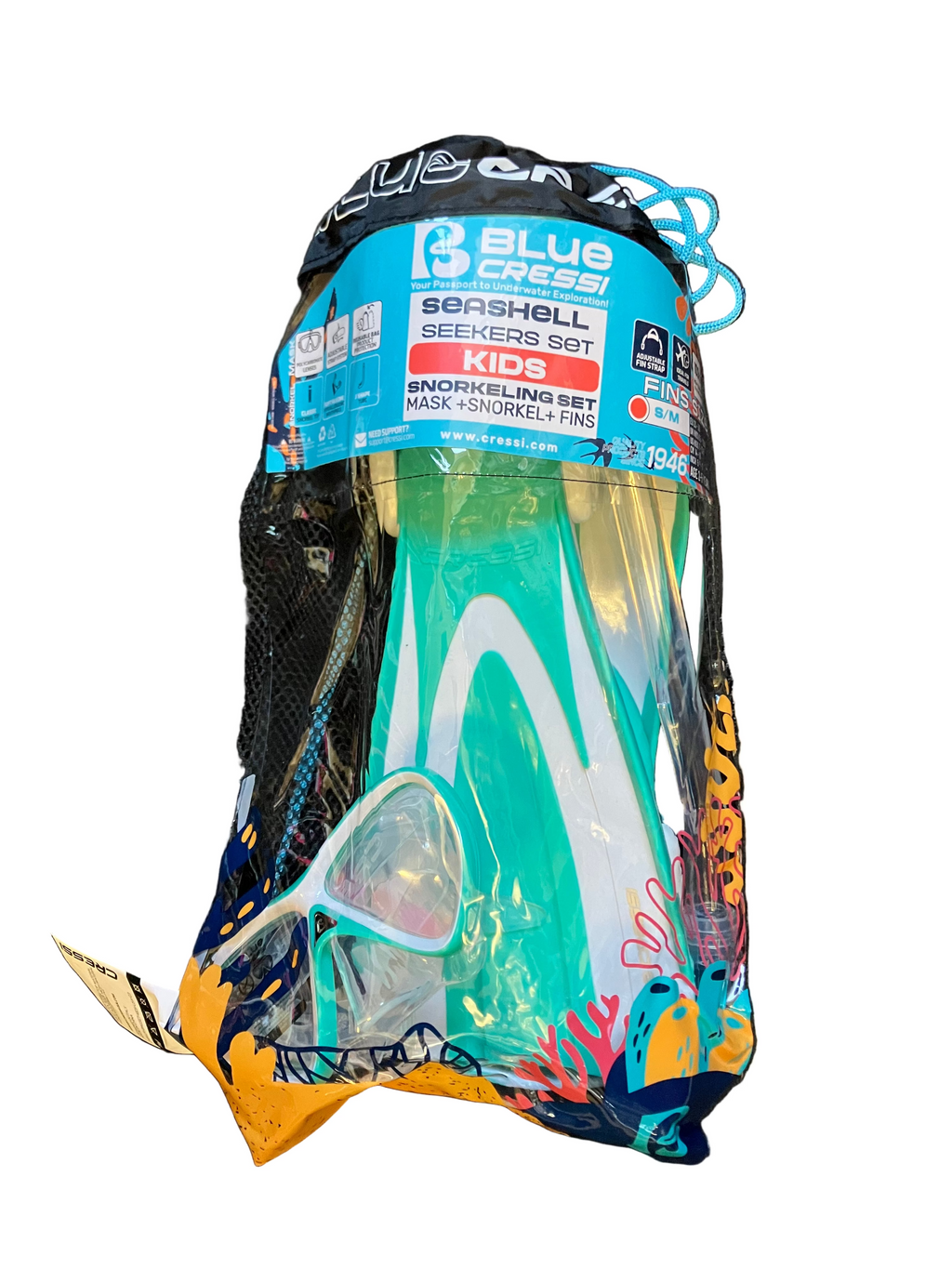 Cressi Seashell Seekers Snorkeling Set (kids)