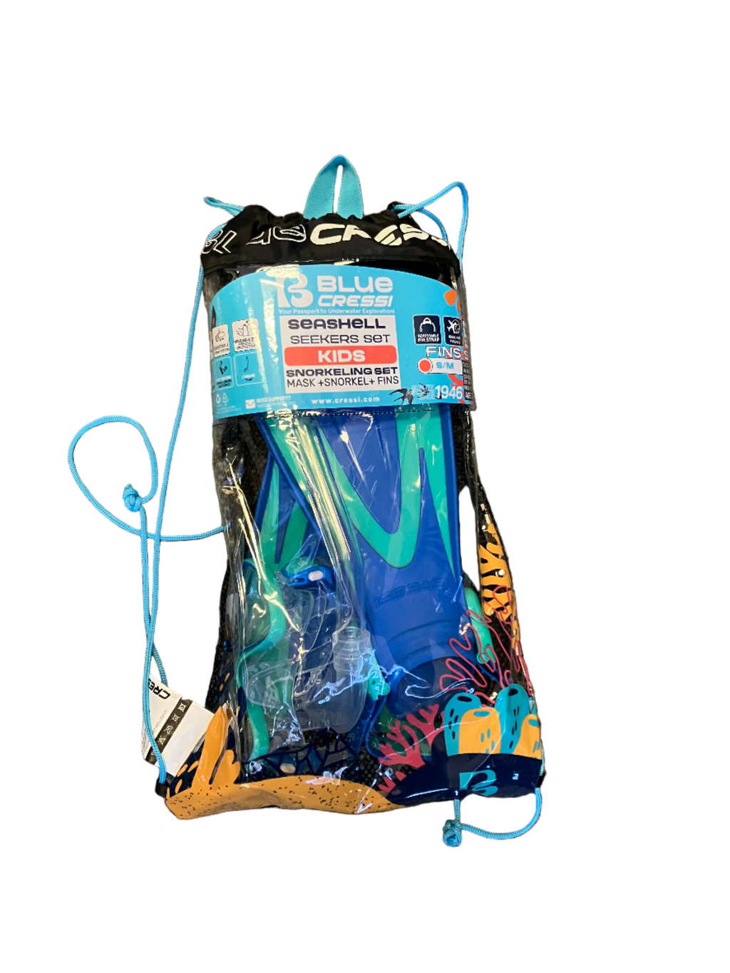 Cressi Seashell Seekers Snorkeling Set (kids)