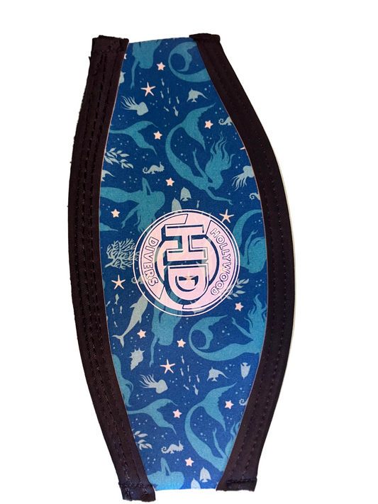 Mask straps with velcro