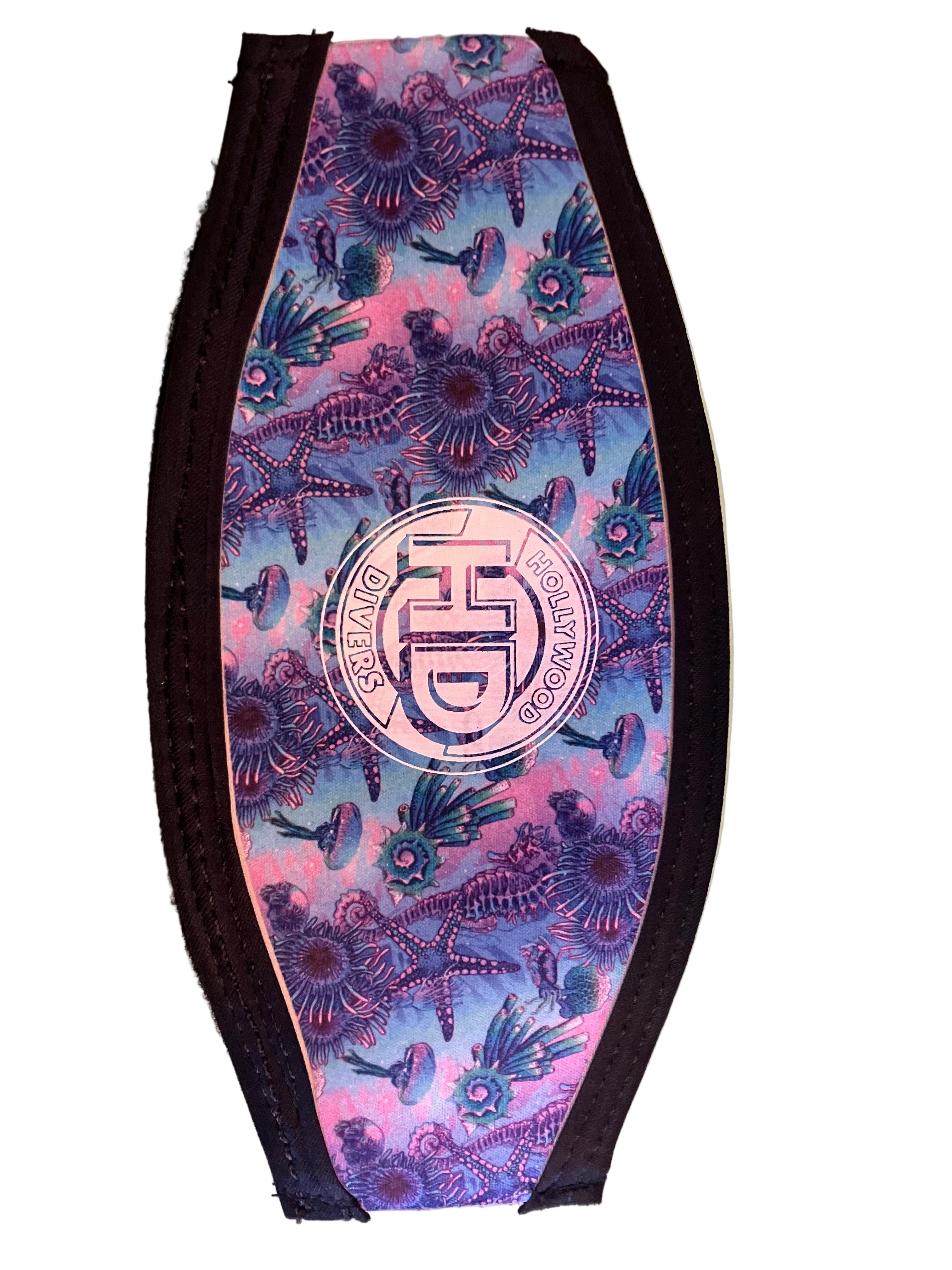 Mask straps with velcro