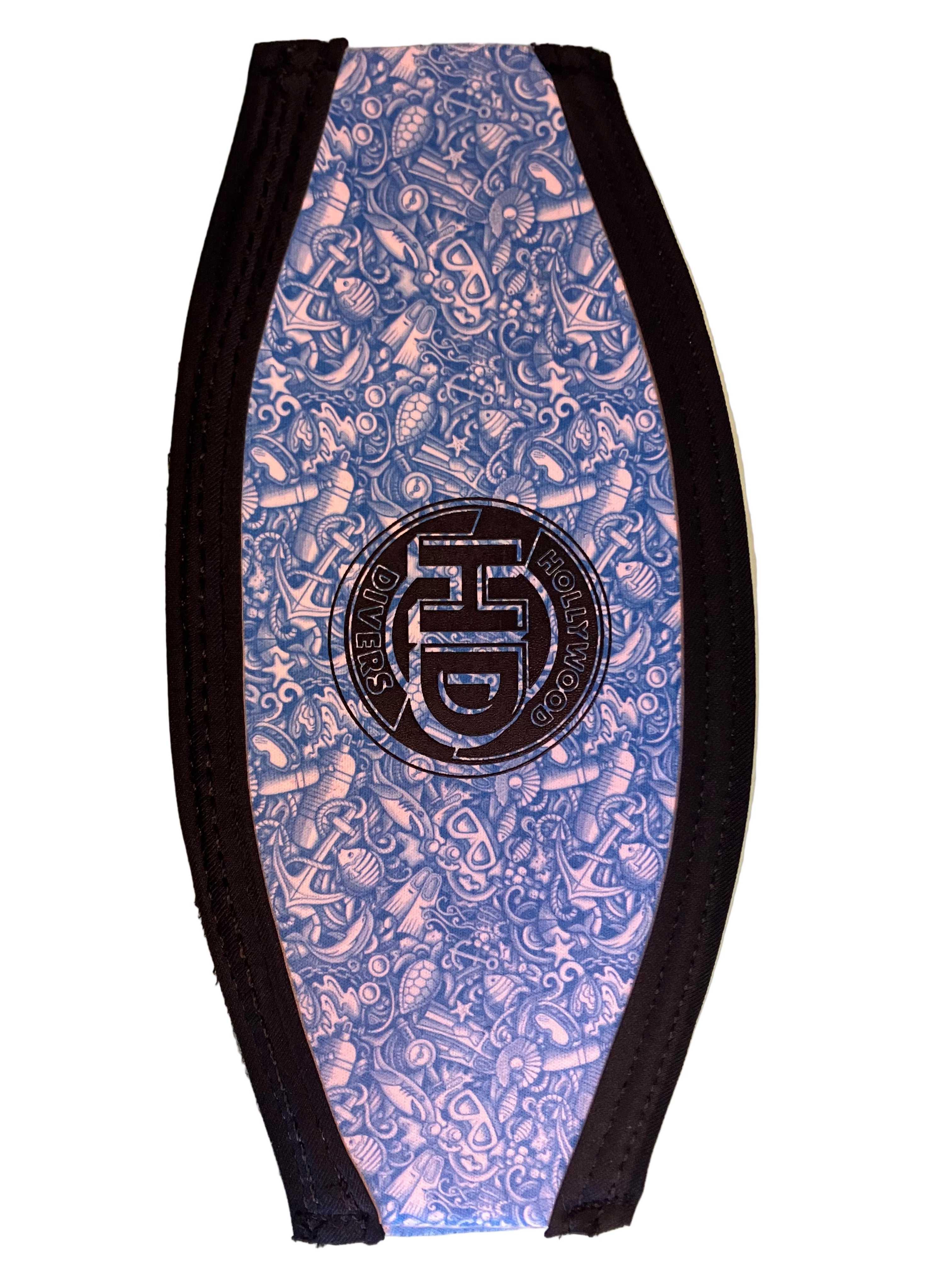 Mask straps with velcro