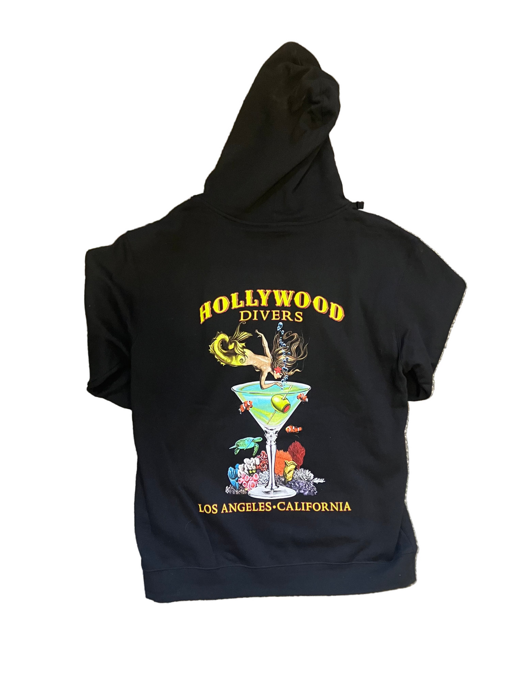 Hollywood Divers Zip-up Hoodie On Sale While Supplies Last