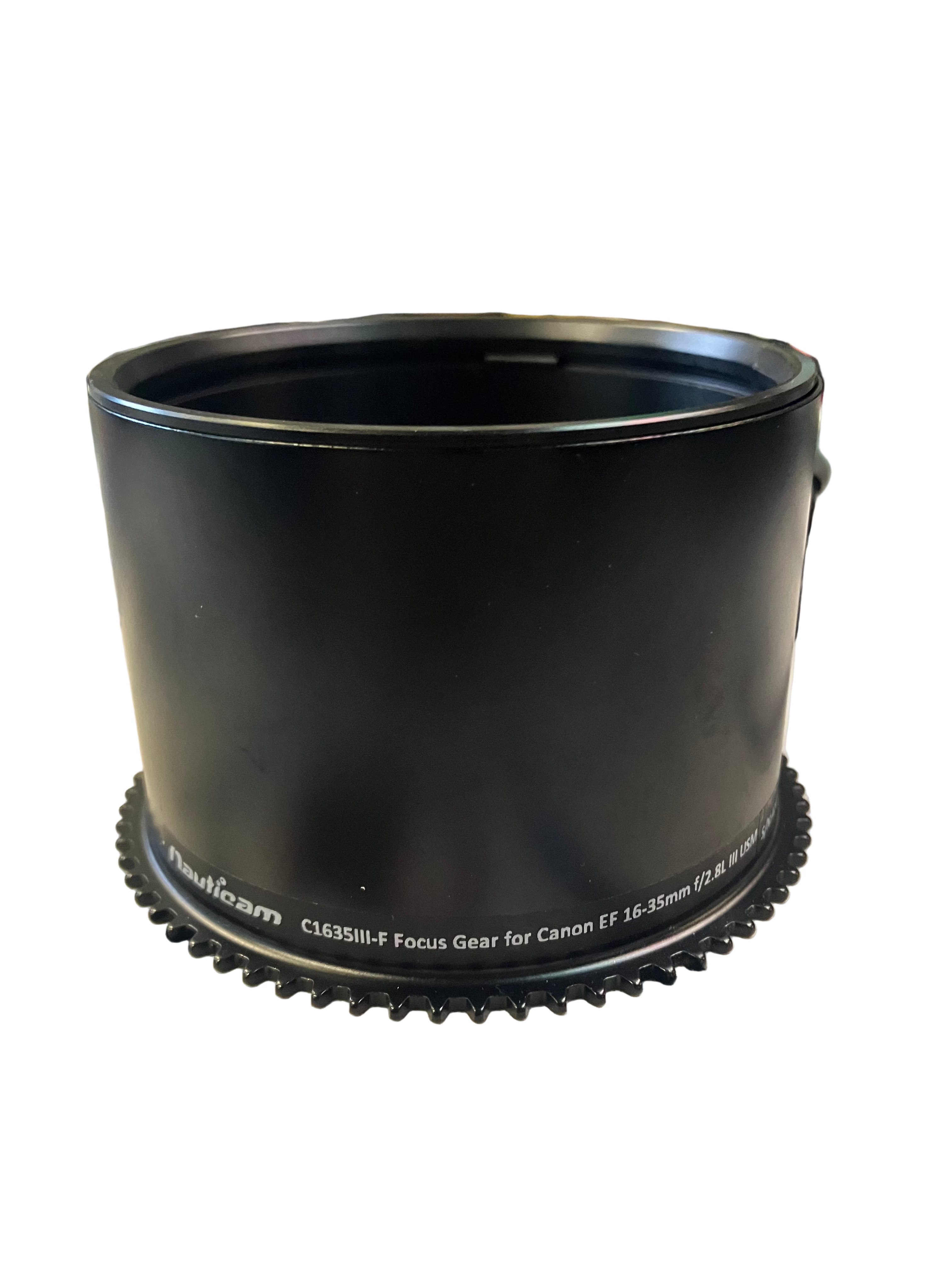 Used as is Nauticam Canon 16-35mm F2.8 EF MKiii zoom and focus gears