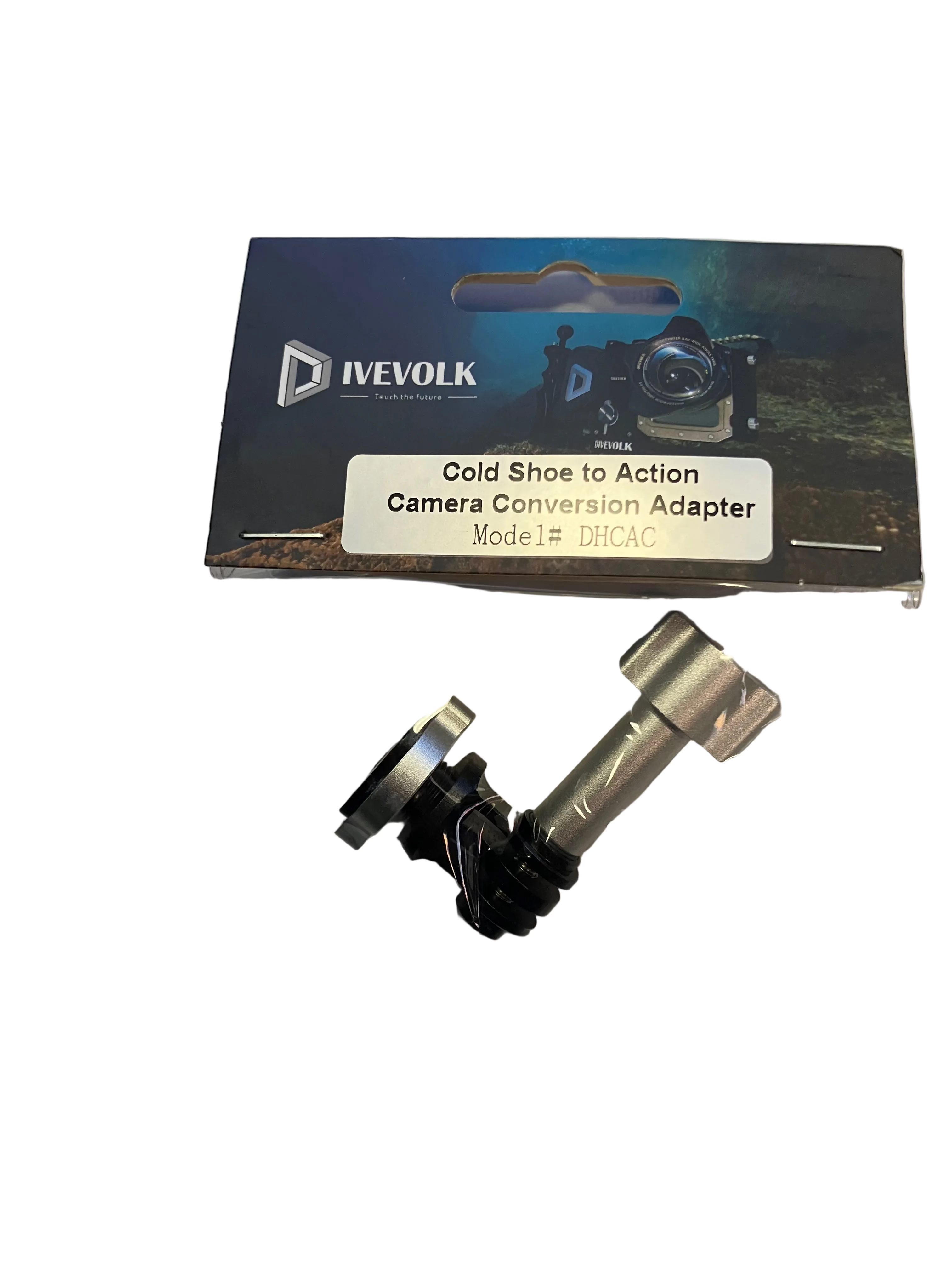 Divevolk Cold Shoe to Action Camera Conversion Adapter