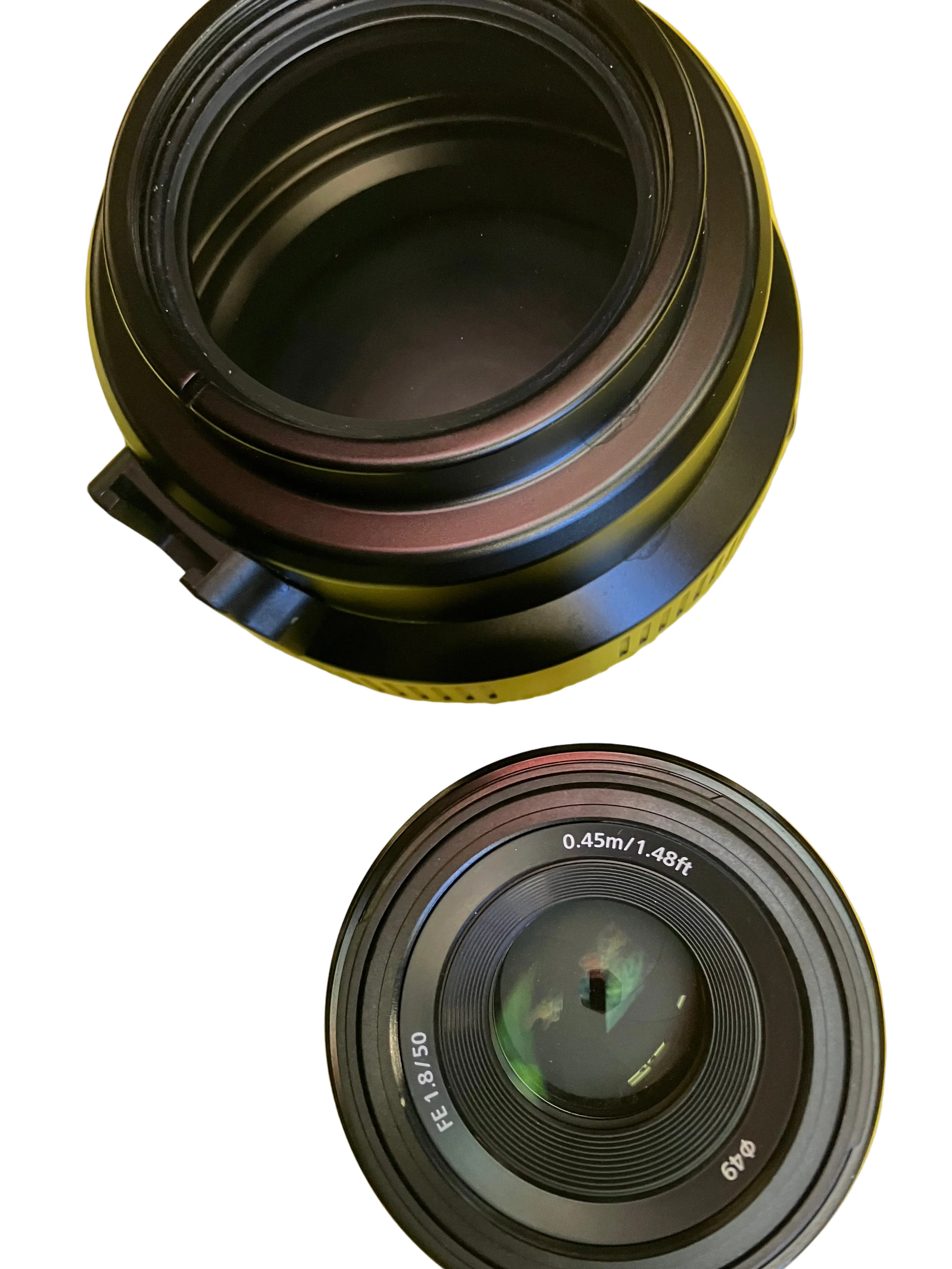 Sony FE 50mm 1.8 Camera Lens with flat port Rental for Nauticam