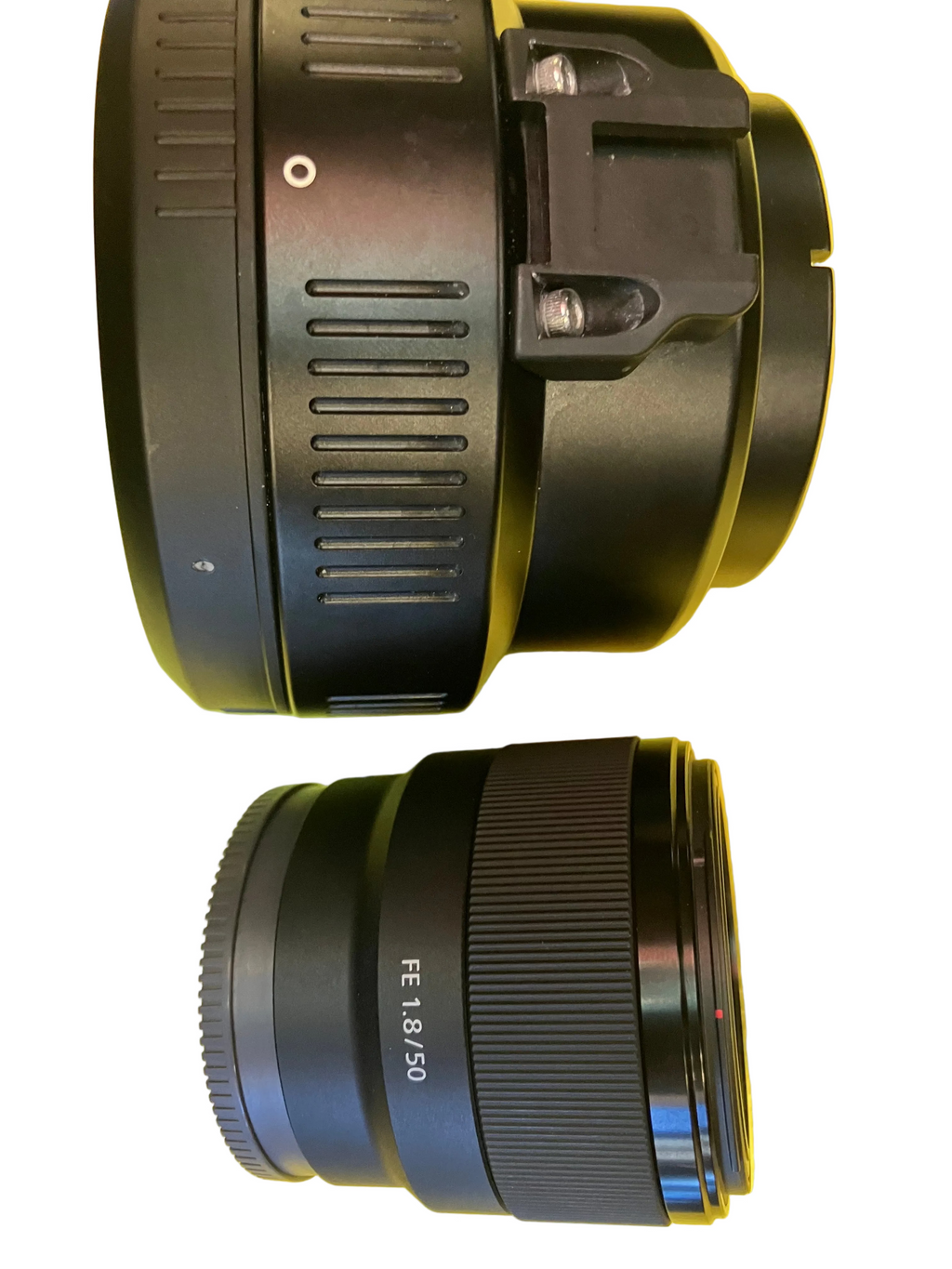 Sony FE 50mm 1.8 Camera Lens with flat port Rental for Nauticam