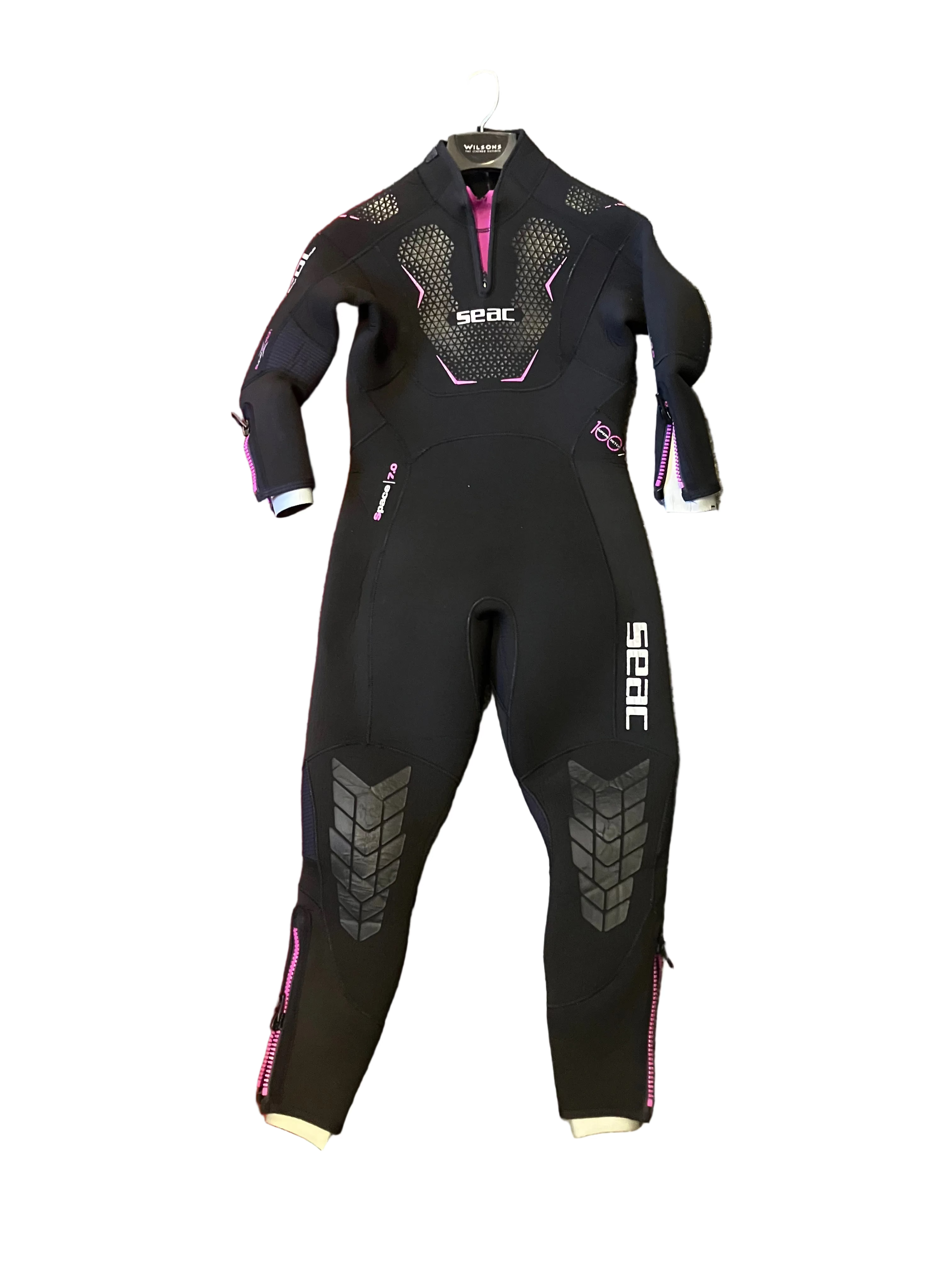 Used Womens SEAC Space 7.0 Wetsuit - Size: Short Large