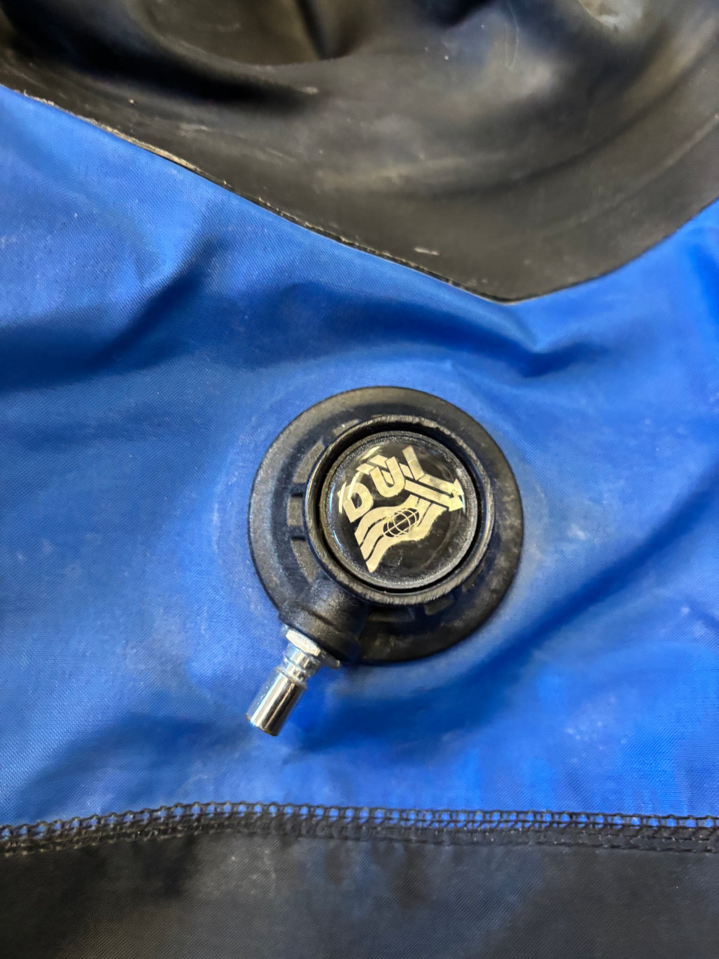 Used Mens TLS Medium Drysuit (Not Leak Tested) - for SCUBA