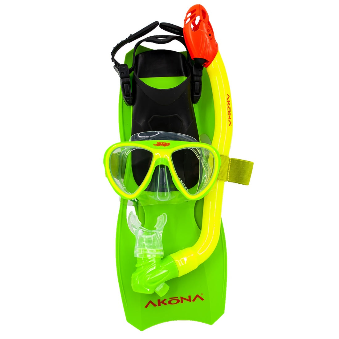 Akona Junior Mask, Snorkel, Fin Set