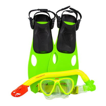 Akona Junior Mask, Snorkel, Fin Set