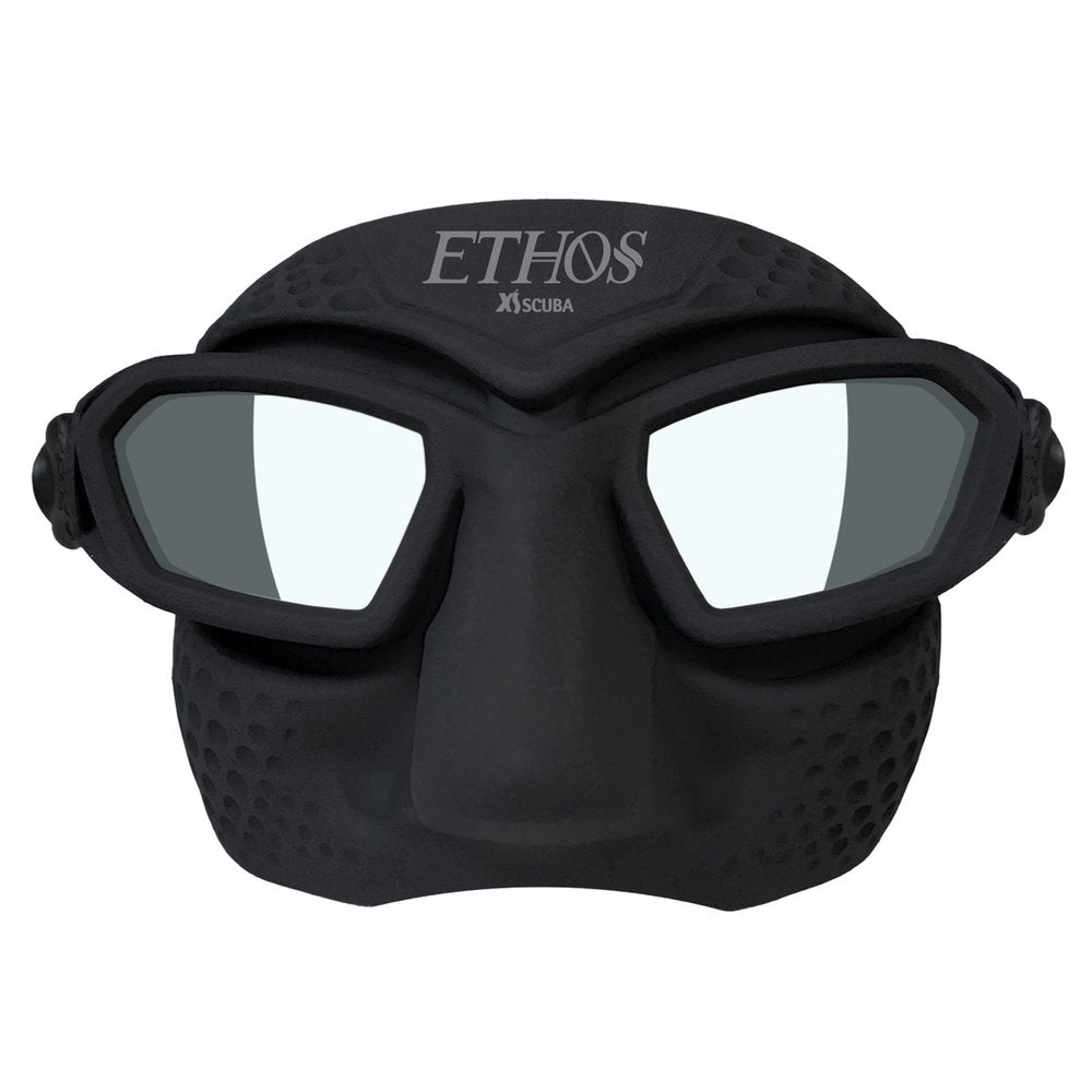 XS Scuba Mask - Ethos, Black Silicone