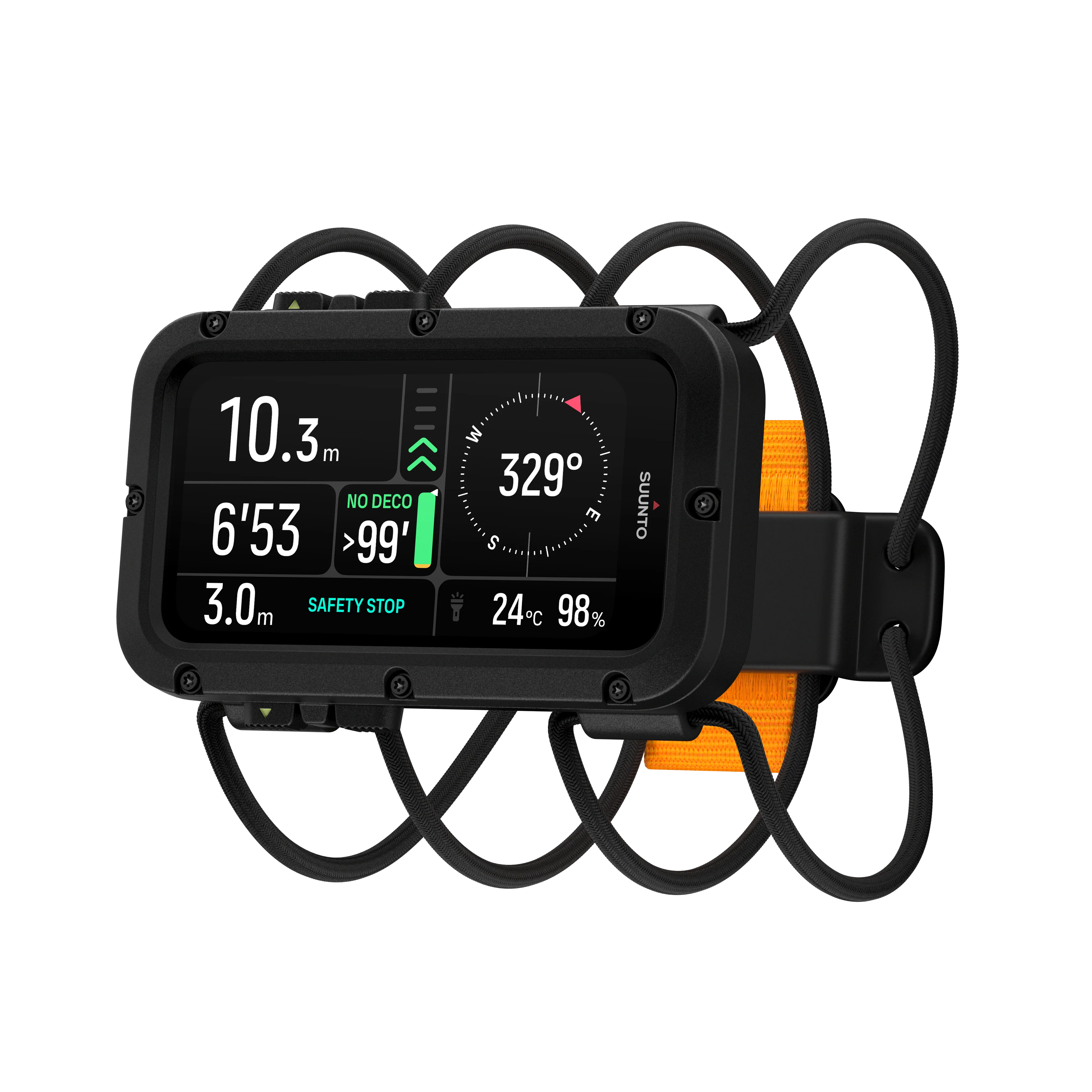 Suunto NAUTIC Scuba Diving Computer - Large Color Screen