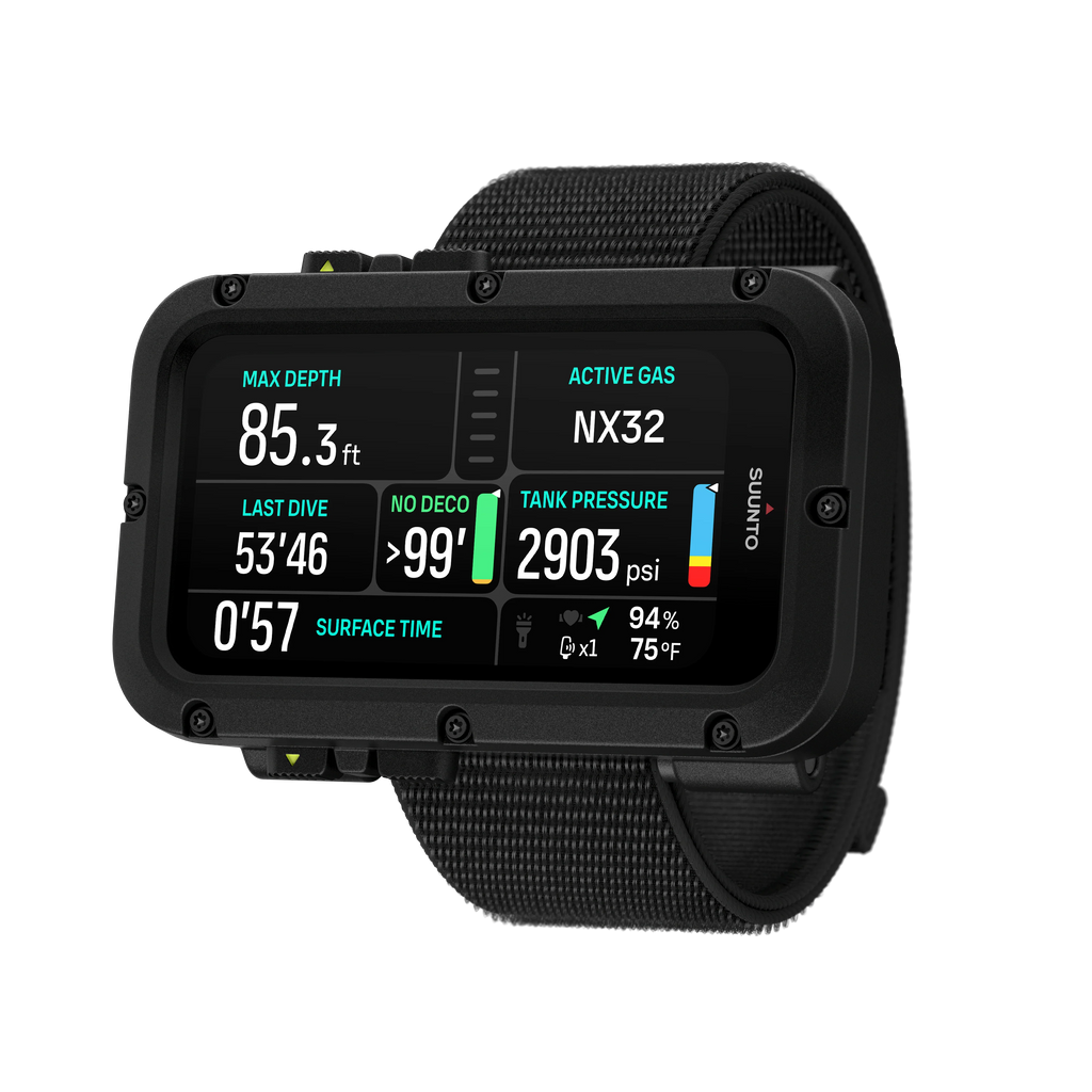 Suunto NAUTIC Scuba Diving Computer - Large Color Screen