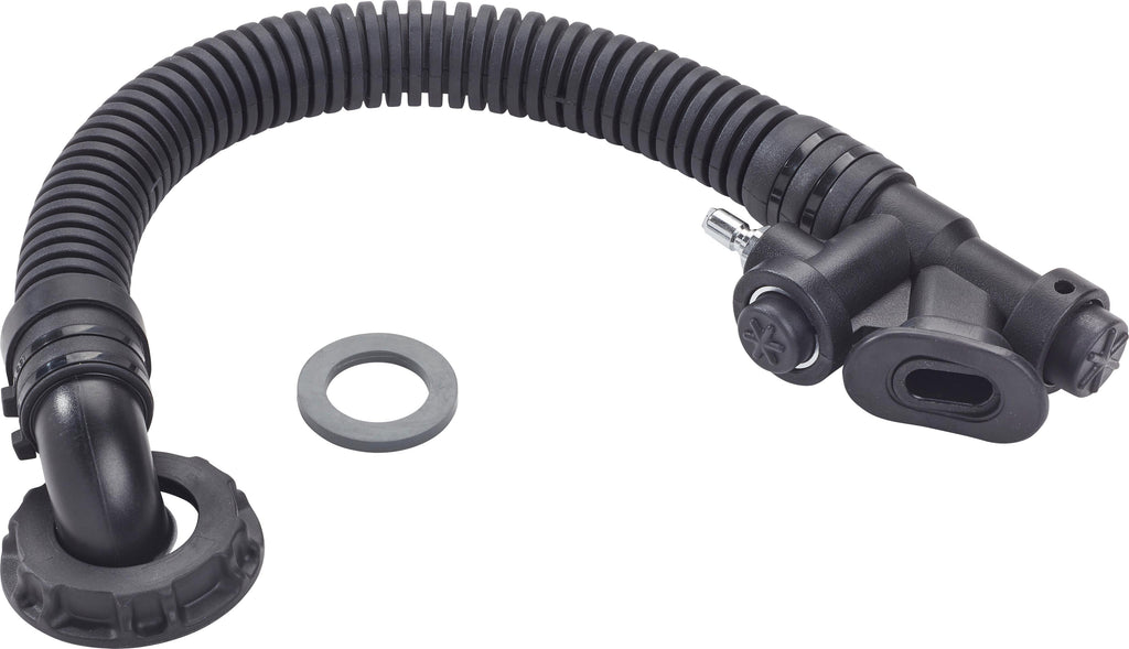 OMS Completed Airway: elbow, Corrugated Hose, Inflator and Gasket