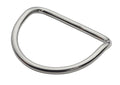 OMS D-ring 2" (5 cm) Stainless Steel, ~ 45° Bend