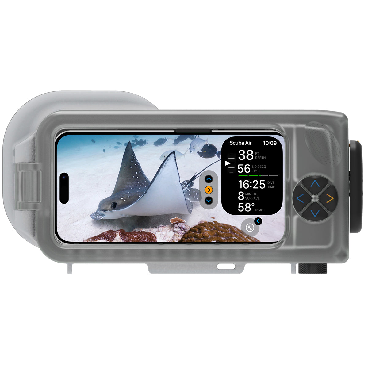 Oceanic Apple Plus Dive Computer and Iphone Housing