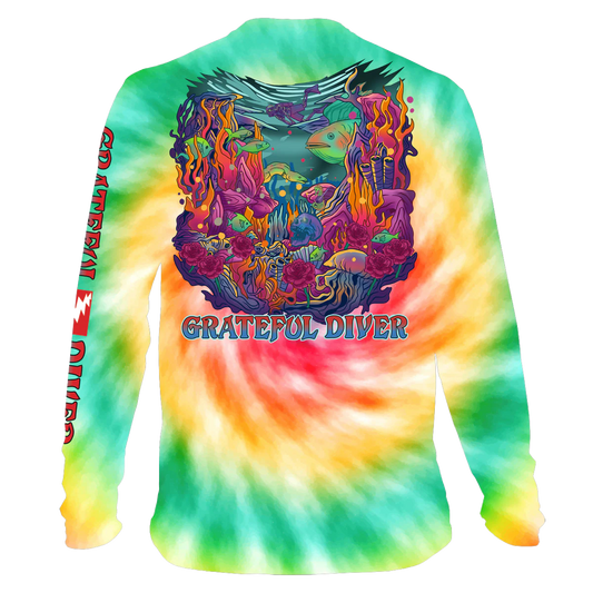 Grateful Diver and Hollywood Divers Hooded Rashguard Sale Price RIP Bob !!!