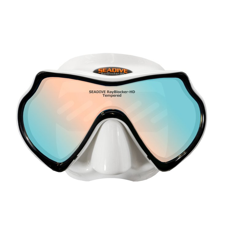 XS Scuba Eagleye RayBlocker Mask, White