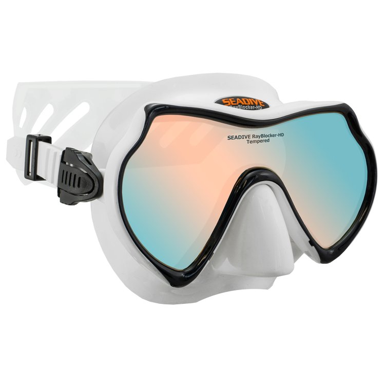 XS Scuba Eagleye RayBlocker Mask, White