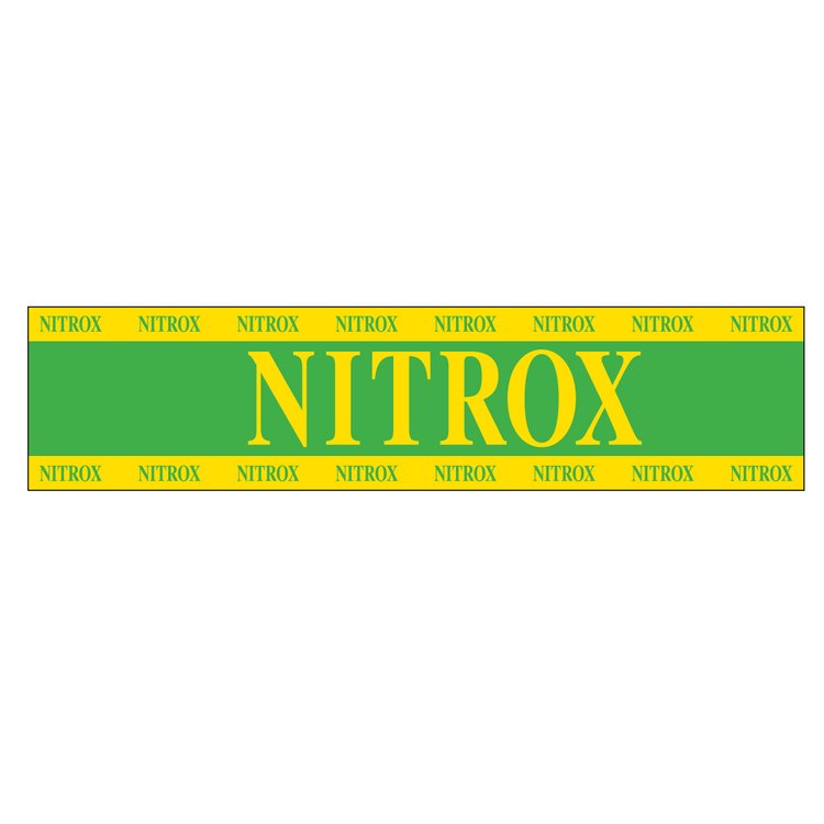 XS Scuba Nitrox Sticker Wrap