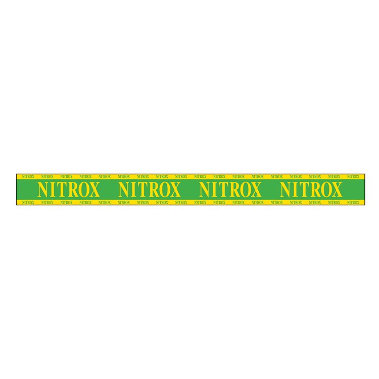 XS Scuba Pony Bottle Nitrox Sticker