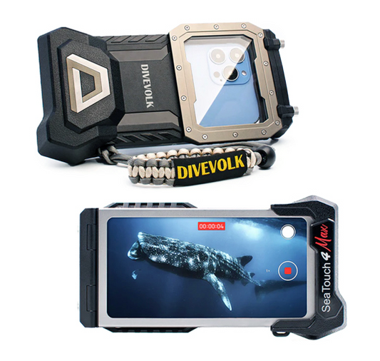 DiveVolk Iphone 16 Platinum Housing