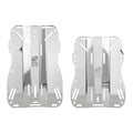 Dive Rite BACKPLATE - STAINLESS STEEL