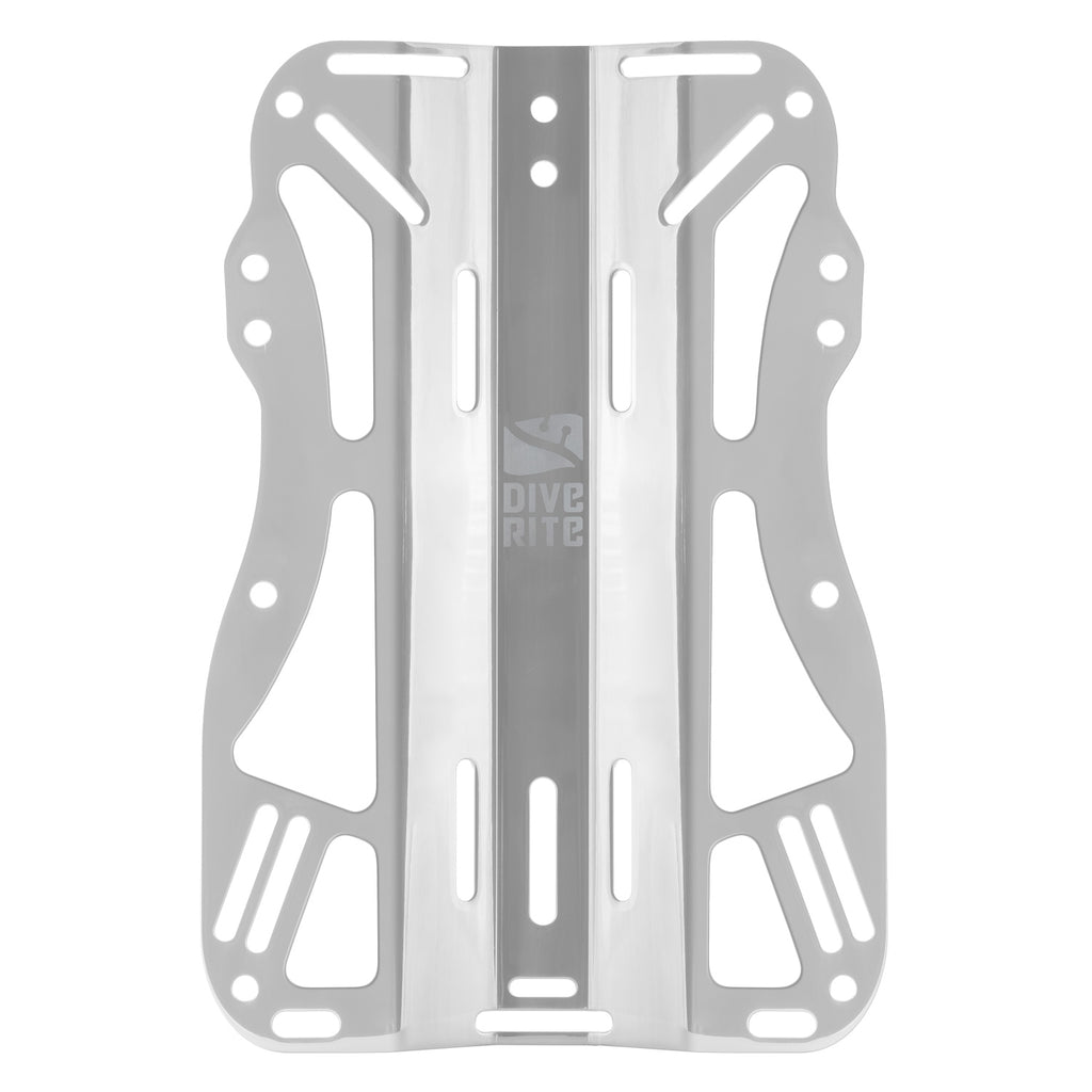 Dive Rite BACKPLATE - STAINLESS STEEL