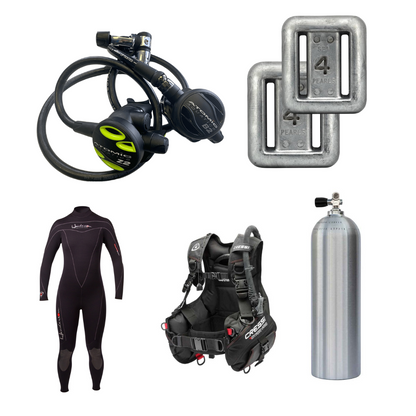 HD Scuba Diving-Gearpak-Rental