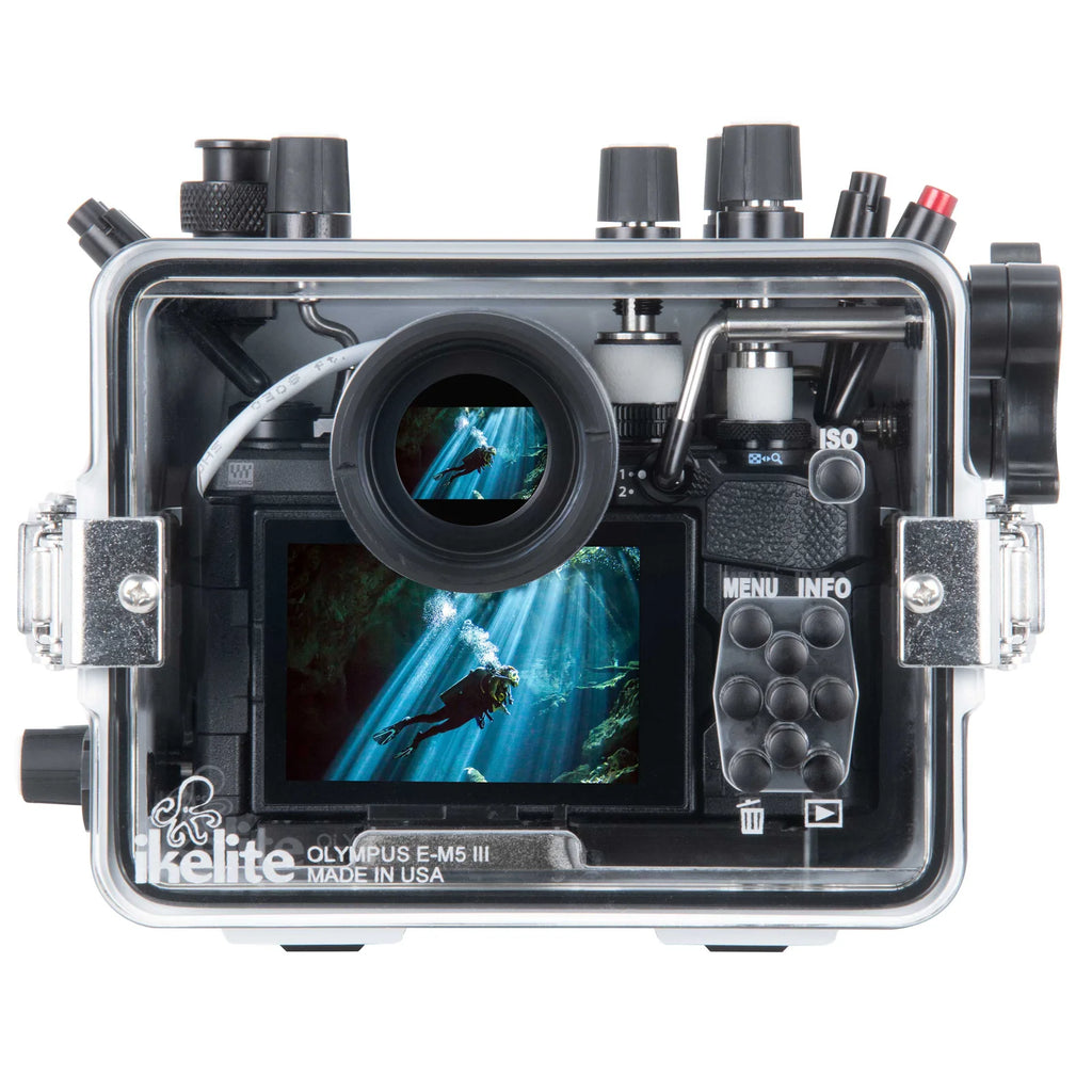Ikelite OM SYSTEM OM-5 & OLYMPUS OM-D E-M5 MARK III HOUSING