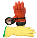 DUI Dry ZipGloves Max Dex (Orange) & Liners