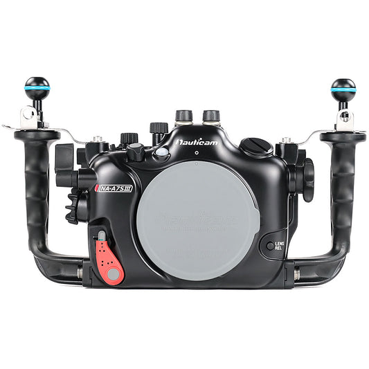 The underwater housing scuba diving with Sony A7SIII