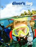 PADI Logbook - Divers Log and Training Record, Blue