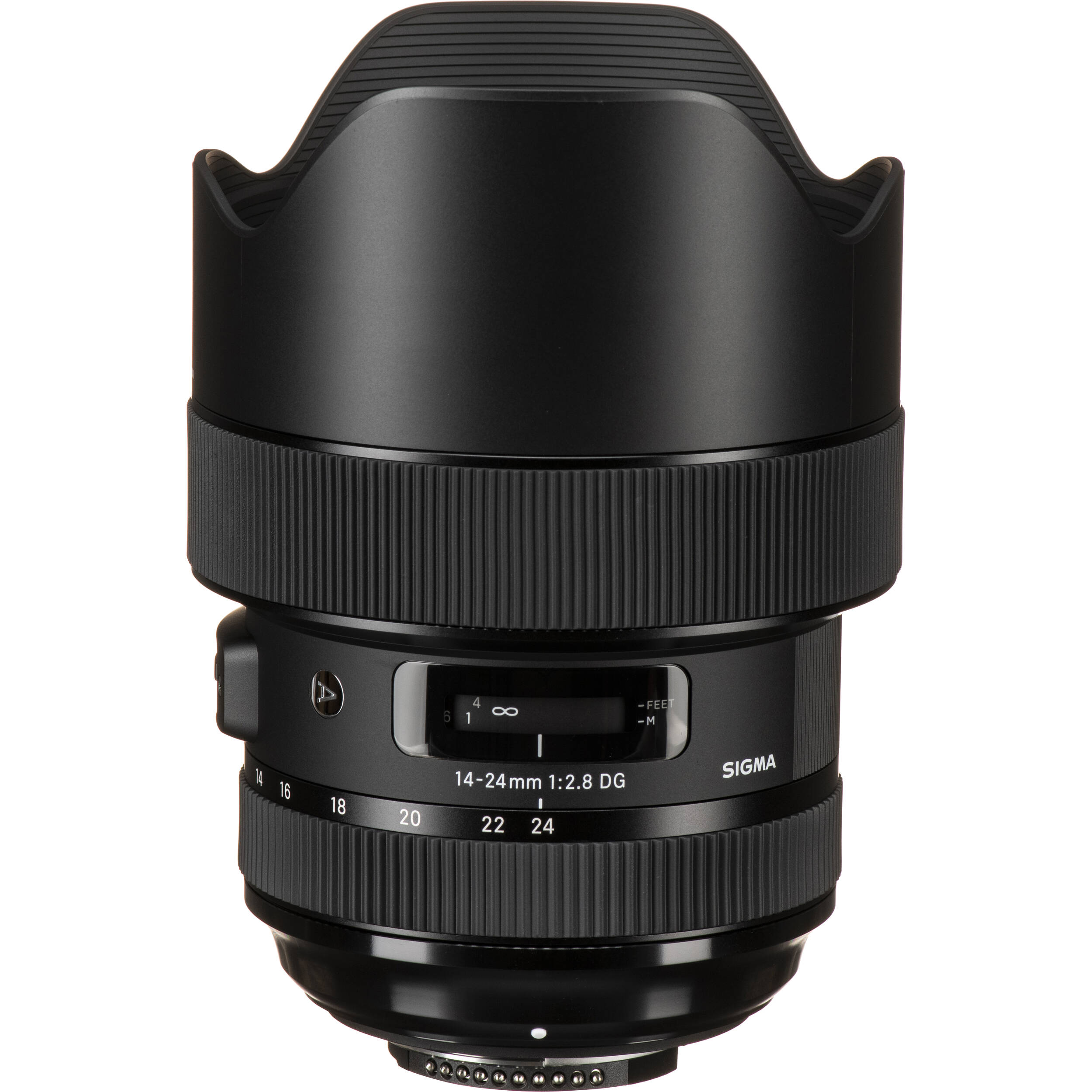 Sigma 14-24mm f2.8 DG Rental with gears
