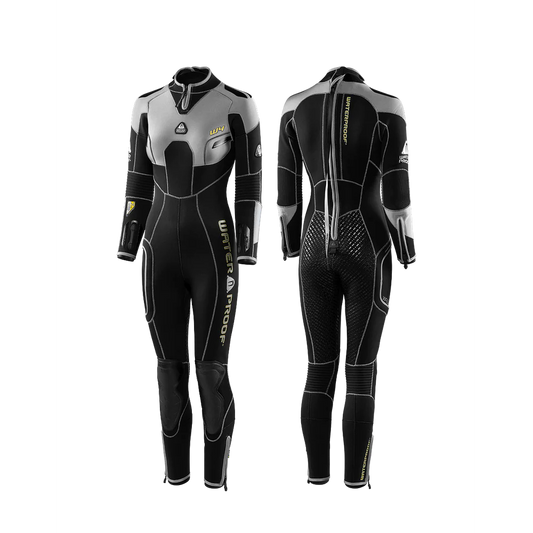 Waterproof W4 7MM Wetsuit for Scuba diving FULLSUIT WITH BACK ZIP - FEMALE XL