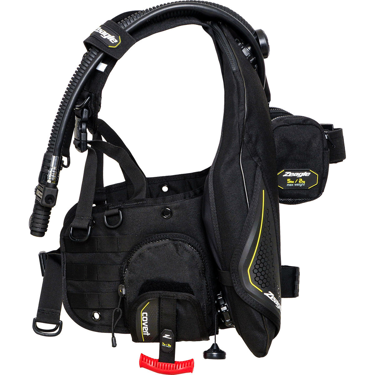 Zeagle Covert XT,w/inflator, hose and RE valve