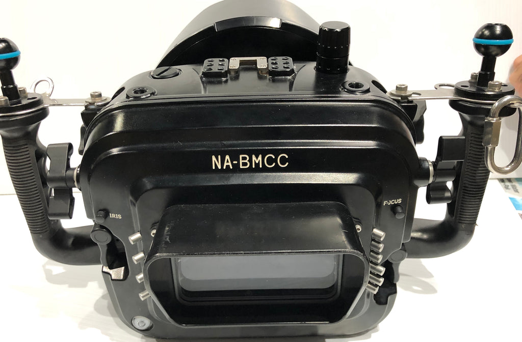 Used 4K Blackmagic Cinema Camera 2012 Underwater Housing