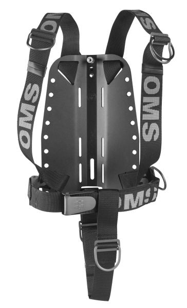 OMS AL Backplate w/ SmartStream Harness and Crotch Strap