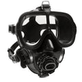 ScubaPro Full Face Mask w/QD and Bag - Black - Black Skirt