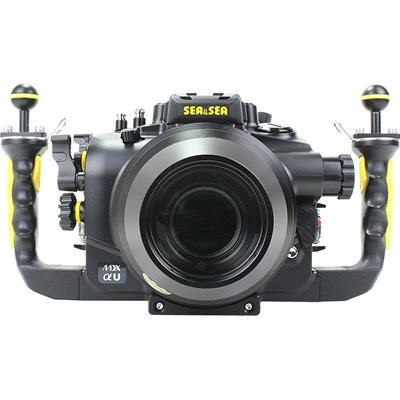 Sea&Sea MDX-aU housing for Sony a7SIII, Black w/Optical Manual Connection (50146)