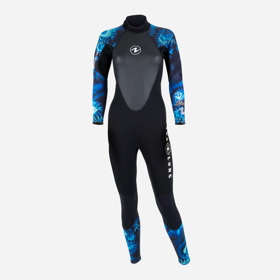 Aqualung HYDROFLEX WETSUIT FS Ladies 3MM, BLU-CAMO