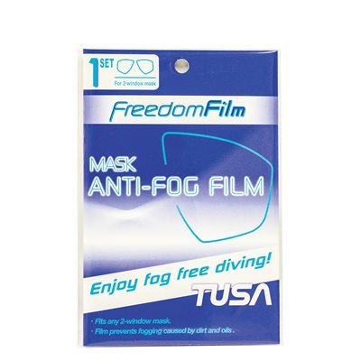 TUSA FREEDOM FILM ANTI-FOG (2-window masks)