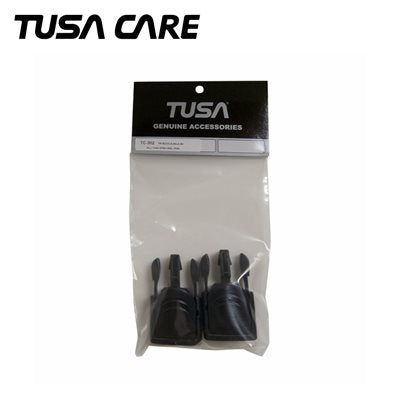 TUSA FIN BUCKLE, MALE, BK (ALL TUSA OPEN HEEL FINS)