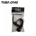 TUSA FINSTRAP & MALE BUCKLE BLACK